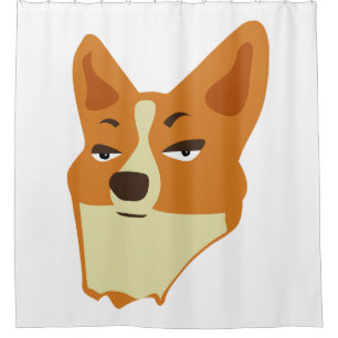 Pembroke Welsh Corgi Shower Curtain