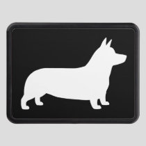 Pembroke Welsh Corgi Silhouette Tow Hitch Cover