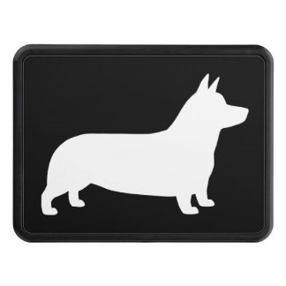 Pembroke Welsh Corgi Silhouette Tow Hitch Cover