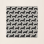 Pembroke Welsh Corgi Silhouettes Pattern Scarf<br><div class="desc">Corgi Lover's Scarf</div>