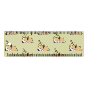 Pembroke Welsh Corgi Sleeping Dog Lover ZZZ Pet Ruler