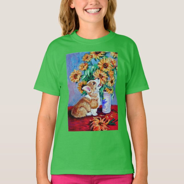 Pembroke Welsh Corgi T Shirt (Front)