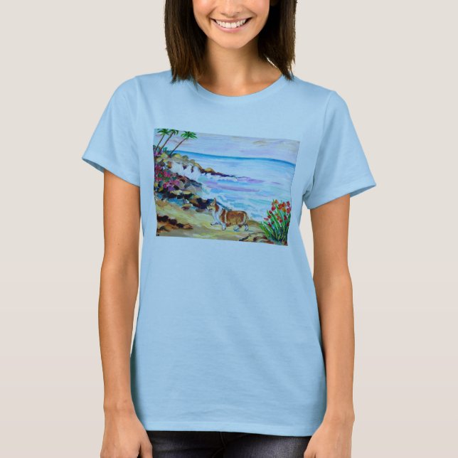 Pembroke Welsh Corgi T Shirt (Front)