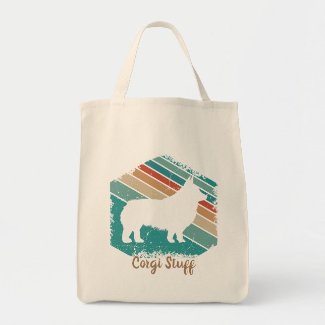 Pembroke Welsh Corgi Tote Bag (Front)