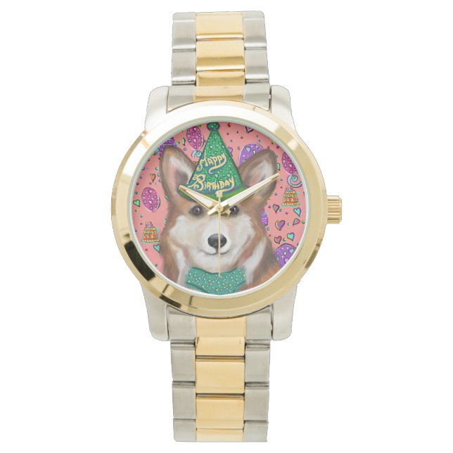 PEMBROKE WELSH CORGI  WATCH (Front)
