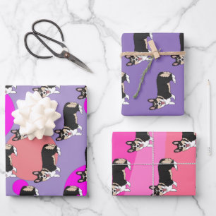 Pembroke Welsh Corgi Wrapping Paper Sheets