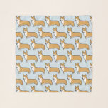 Pembroke Welsh Corgis Pattern Scarf<br><div class="desc">Corgi Lover's Scarf</div>