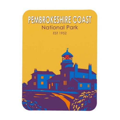 Pembrokeshire Coast National Park Lighthouse Magnet