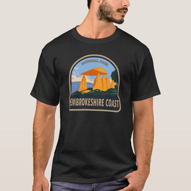 Pembrokeshire Coast National Park Pentre Ifan  T-Shirt (Front)