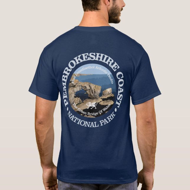 Pembrokeshire Coast NP T-Shirt (Back)