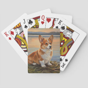 Pembrook Welsh Corgi Poker Cards