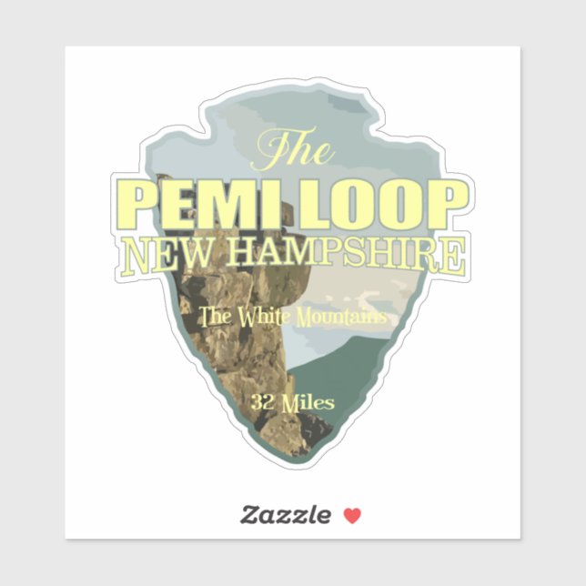 Pemi Loop (arrowhead) Sticker (Sheet)