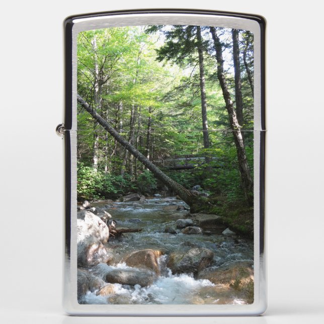 Pemigewasset River Bridge in New Hampshire Zippo Lighter (Front)
