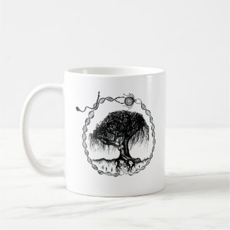 Pen and Ink Goddess Willow Tree Coffee Mug