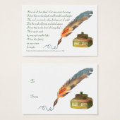 Pen and Ink Love (Front & Back)