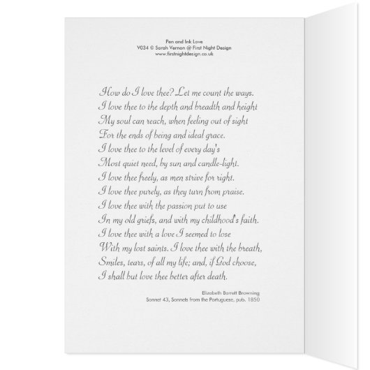 Pen and Ink Love (Inside (Left))