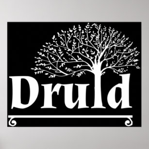 Pen and Paper Druid Poster