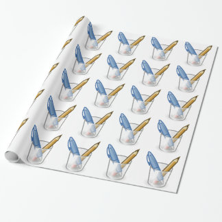 Pen And Pencil Wrapping Paper