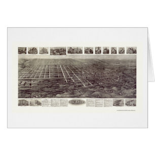 Pen Argyl, PA Panoramic Map - 1916 Cards