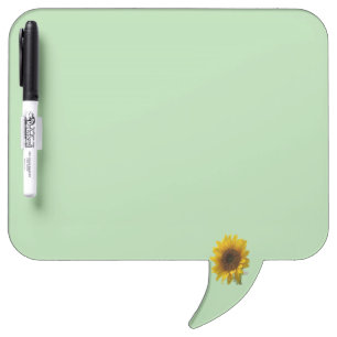 Pen Dry Erase Board Sunset Sunflower Floral