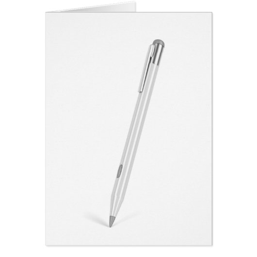 Pen for graphic tablet or computer cards (Front)