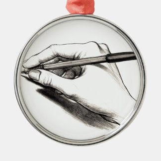 Pen Metal Ornament