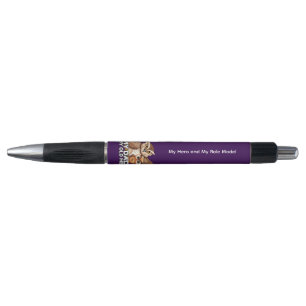 Pen : My Dad My Old Me (purple)