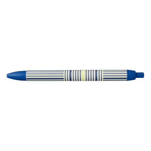 Pen Office and School Pen  Blue Yellow Stripe