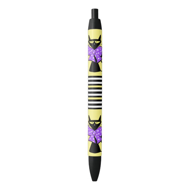 Pen Office and School Pen Cat Feline Stripe (Front Vertical)