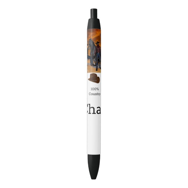 Pen Office and School Pen Country Cowboy Horse (Front Vertical)