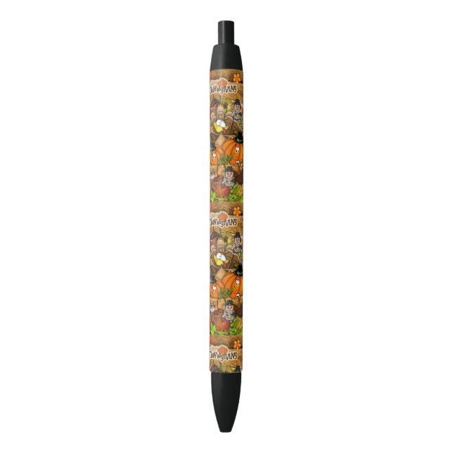 Pen Office and School Pen Happy Thanksgiving Day (Front Vertical)