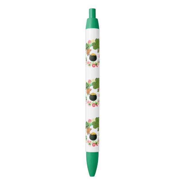 Pen Office and School Pen St. Patrick's Teddy Bear (Front Vertical)