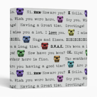 Pen Pals 1 inch Binder