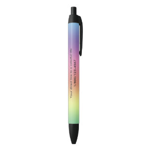 Pen - Rainbow Colors to Personalize