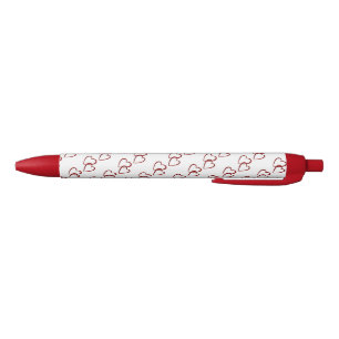 Pen/Red Hearts Pen