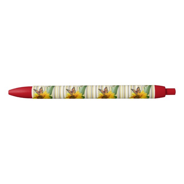 Pen Sunflowers White Tulip Bitterfly (Front)