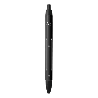 Pen - White Arrows with Initials