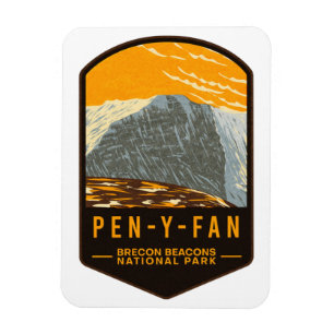Pen-Y-Fan Brecon Beacons National Park Magnet