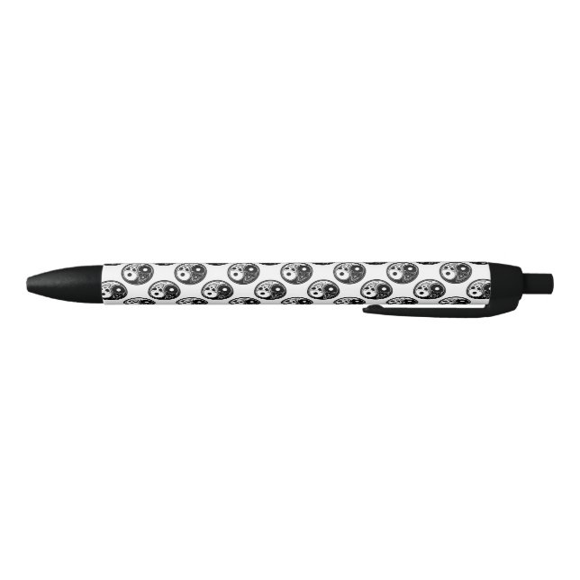 Pen/Ying Yang Skulls Pen (Bottom)