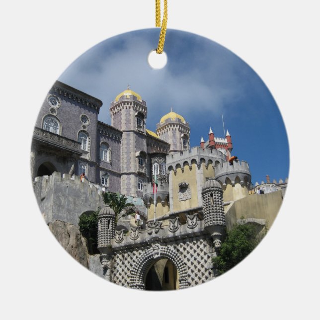 Pena National Palace Ceramic Ornament (Front)