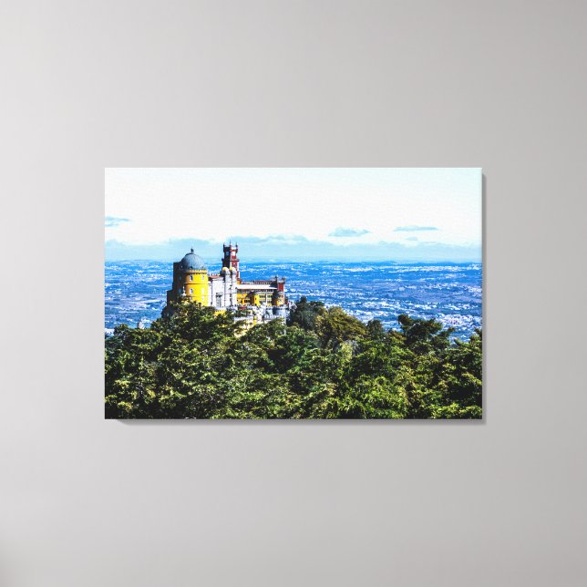 Pena Palace Canvas Print (Front)