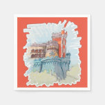 Pena Palace in Sintra, Portugal Napkins