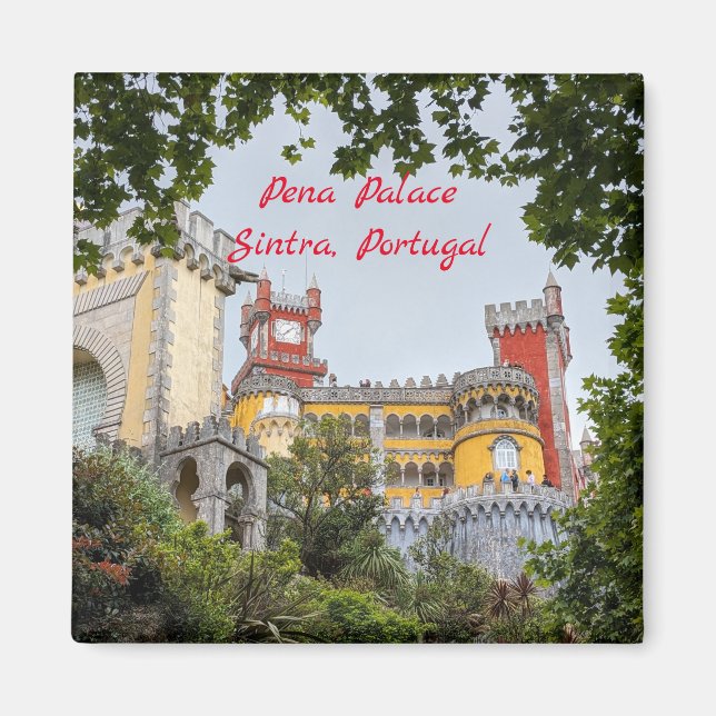 Pena Palace - Sintra, Portugal Magnet (Front)