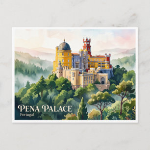 Pena Palace Sintra Portugal Postcard