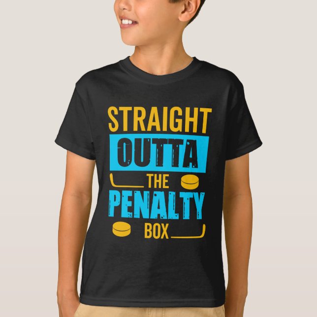 Penalty Box Hockey T-Shirt (Front)