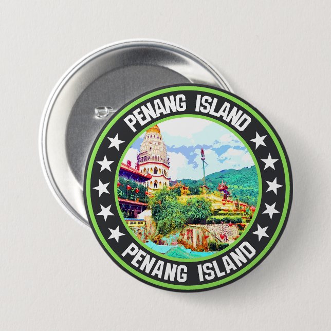 Penang Island                                      Button (Front & Back)