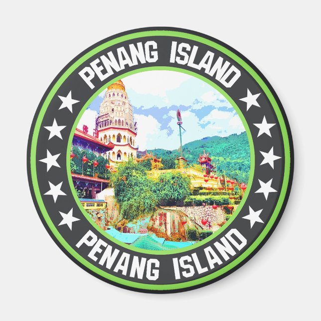 Penang Island                                      Magnet (Front)