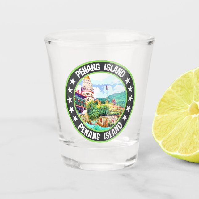Penang Island                                      Shot Glass (Front)