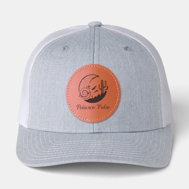 Penasco Pulse Leather Patch Hat (Front)
