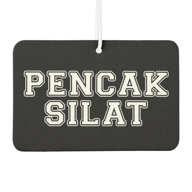 Pencak Silat Air Freshener (Front)